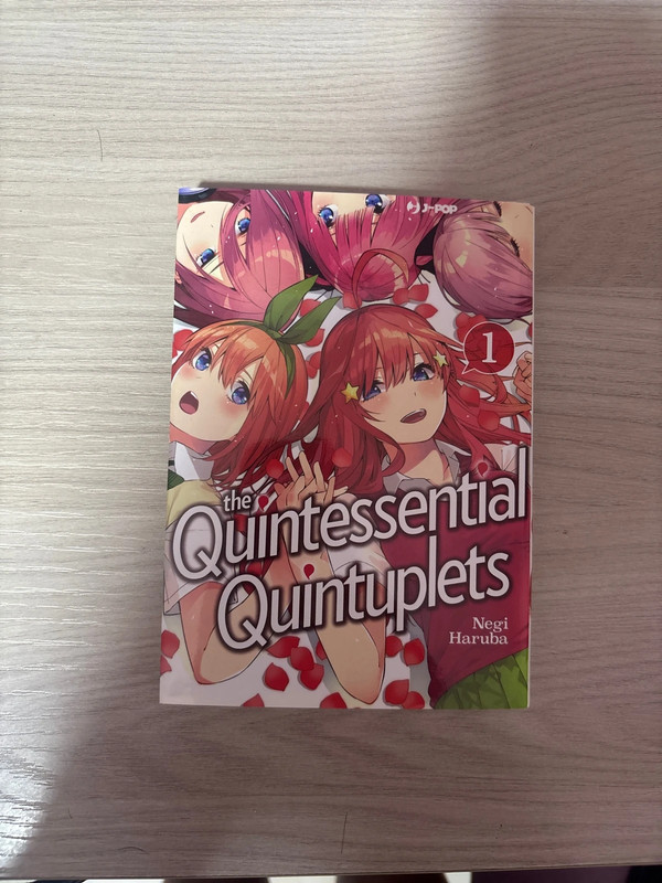 manga the quintessential quintuplets volume 1