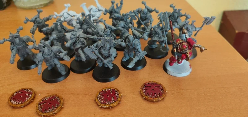 20 Berserkers khorne