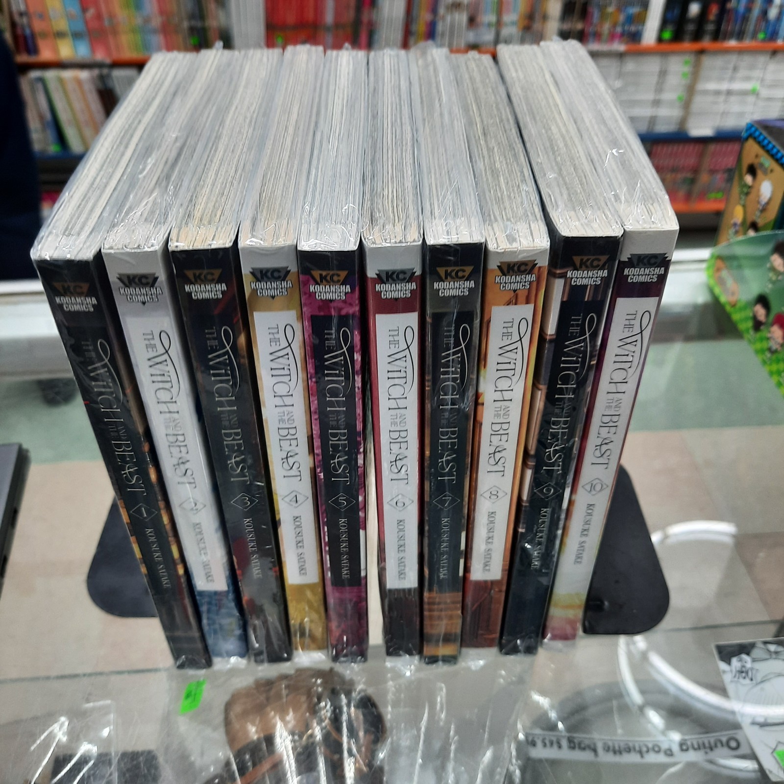NUOVO Strega e la Bestia Vol. Manga inglese 1-10 di Kousuke Satake
