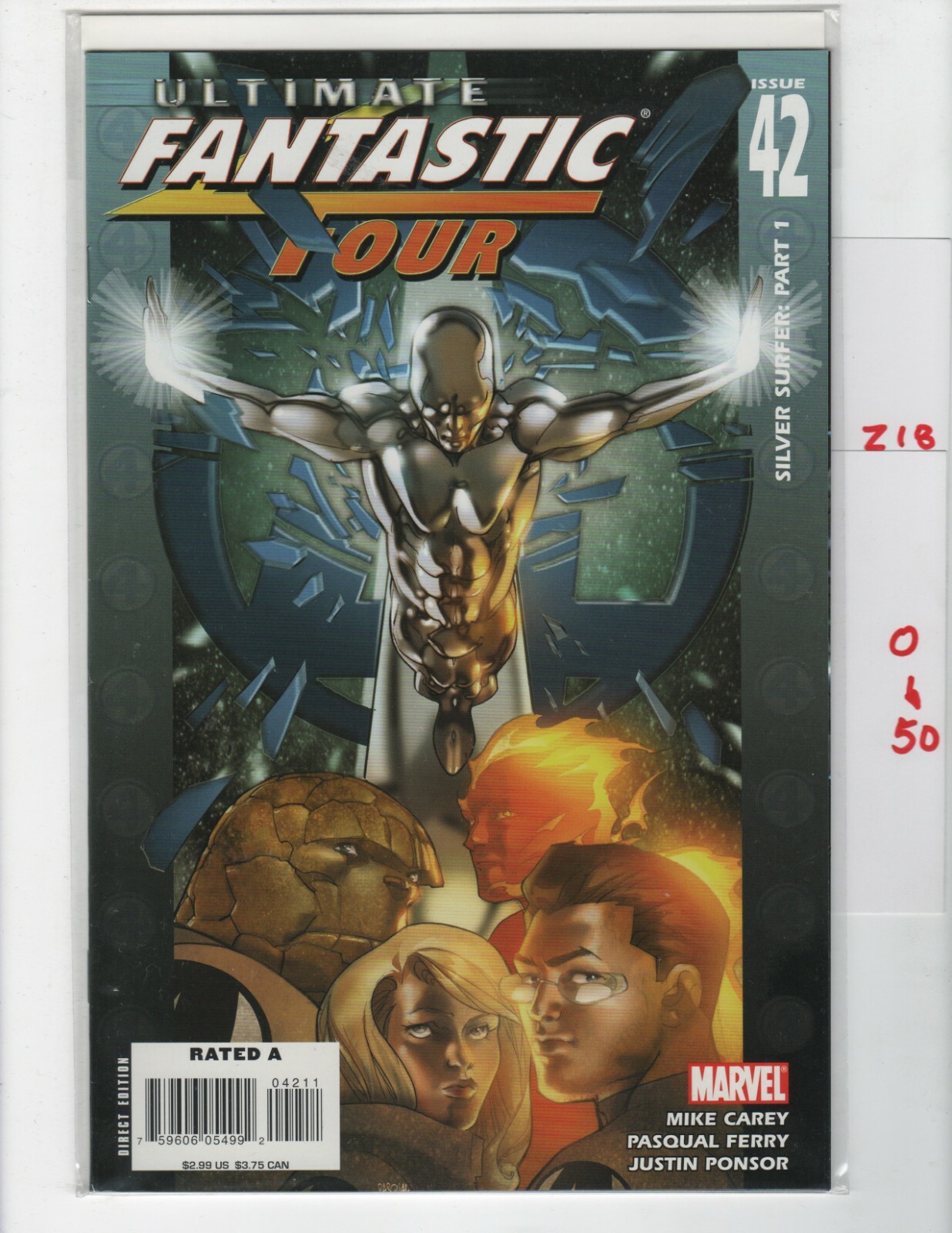 Ultimate Fantastic Four #42 ottime condizioni 2004 Marvel z18050