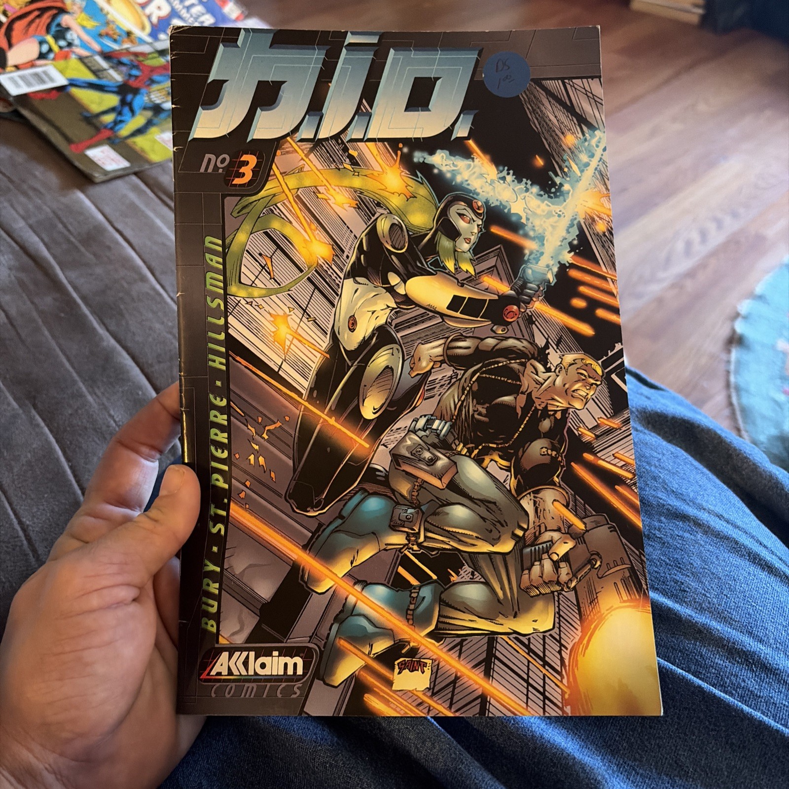 N.I.O. #3 FUMETTO ACCLAMATO DI GRADO SUPERIORE CM28-205