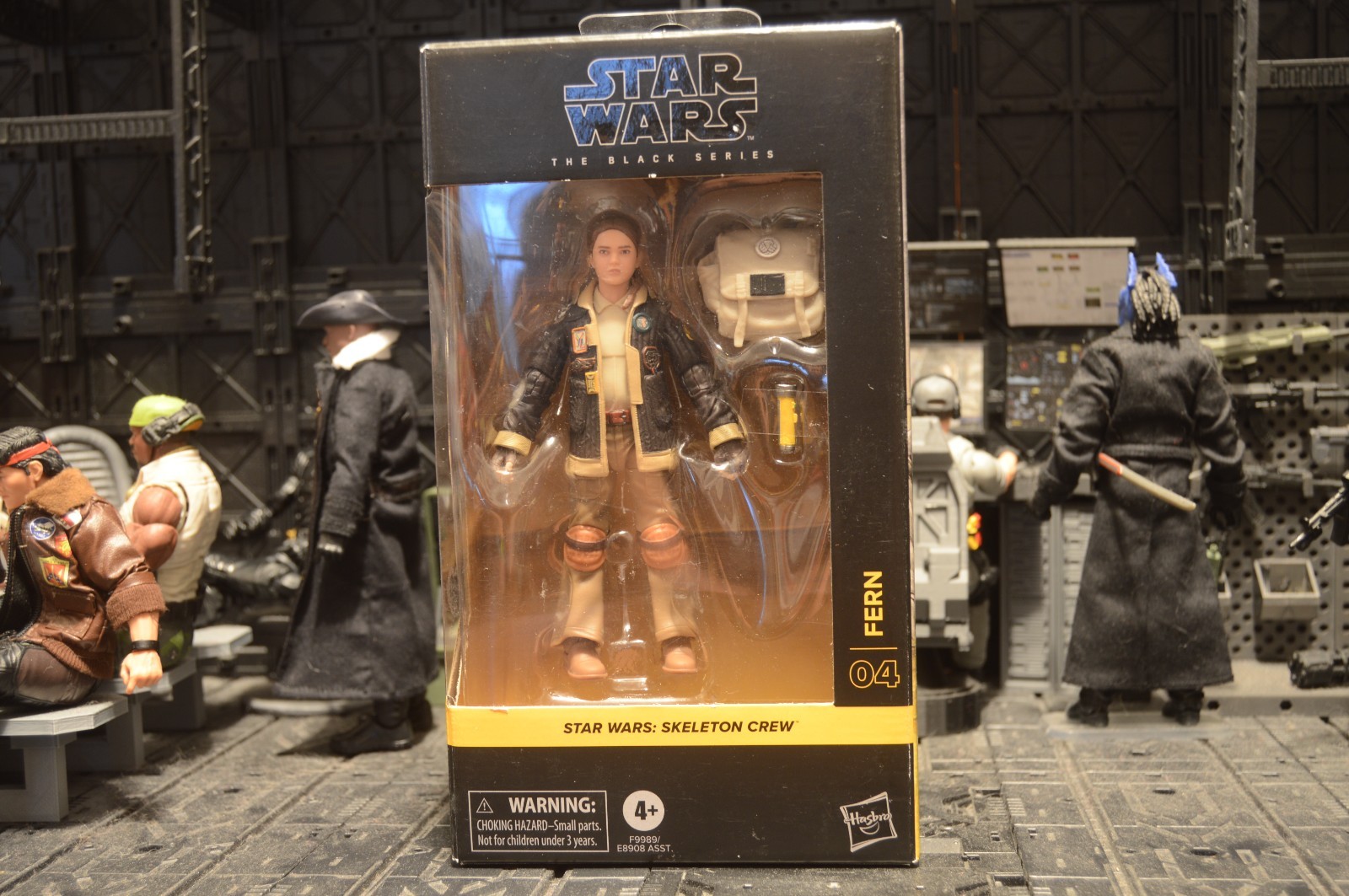 Star Wars The Black Series Modellino FERN ATTIN #04 Skeleton Crew 6" NUOVO