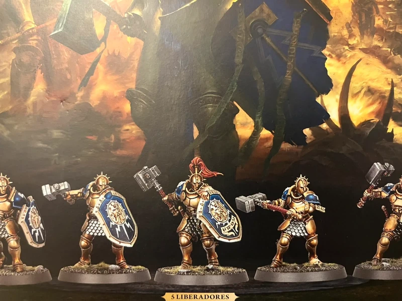 x5 Liberadores Stormcast Eternals de Age of Sigmar -  x 5 Stormcast Eternals: Liberators