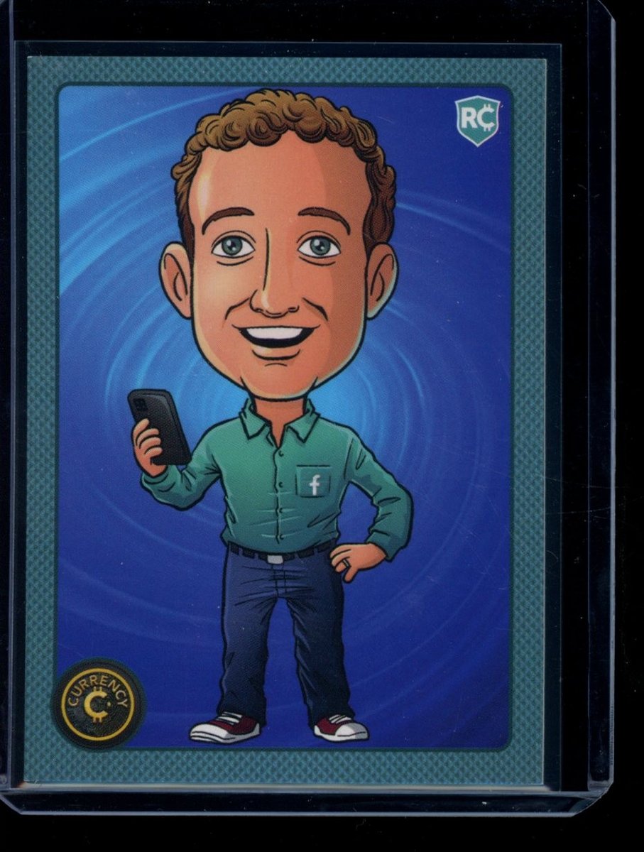 2025 Cardsmiths Currency Series 5 #116 Mark Zuckerberg