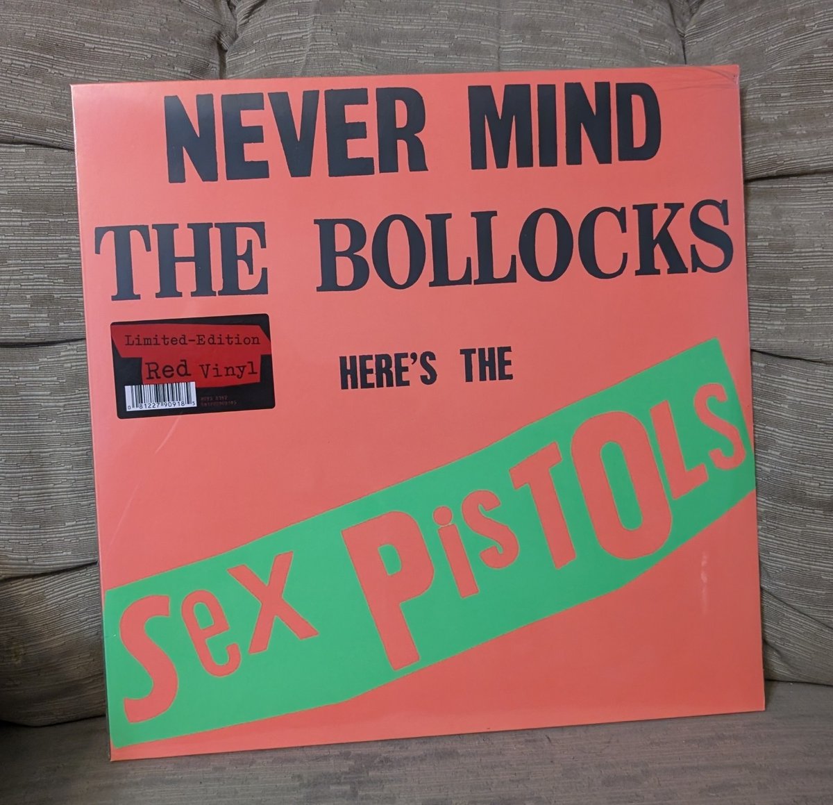 SEX PISTOLS Never Mind The Bollocks LIMITED /1000 Red Vinyl **SEALED**NM/NM**