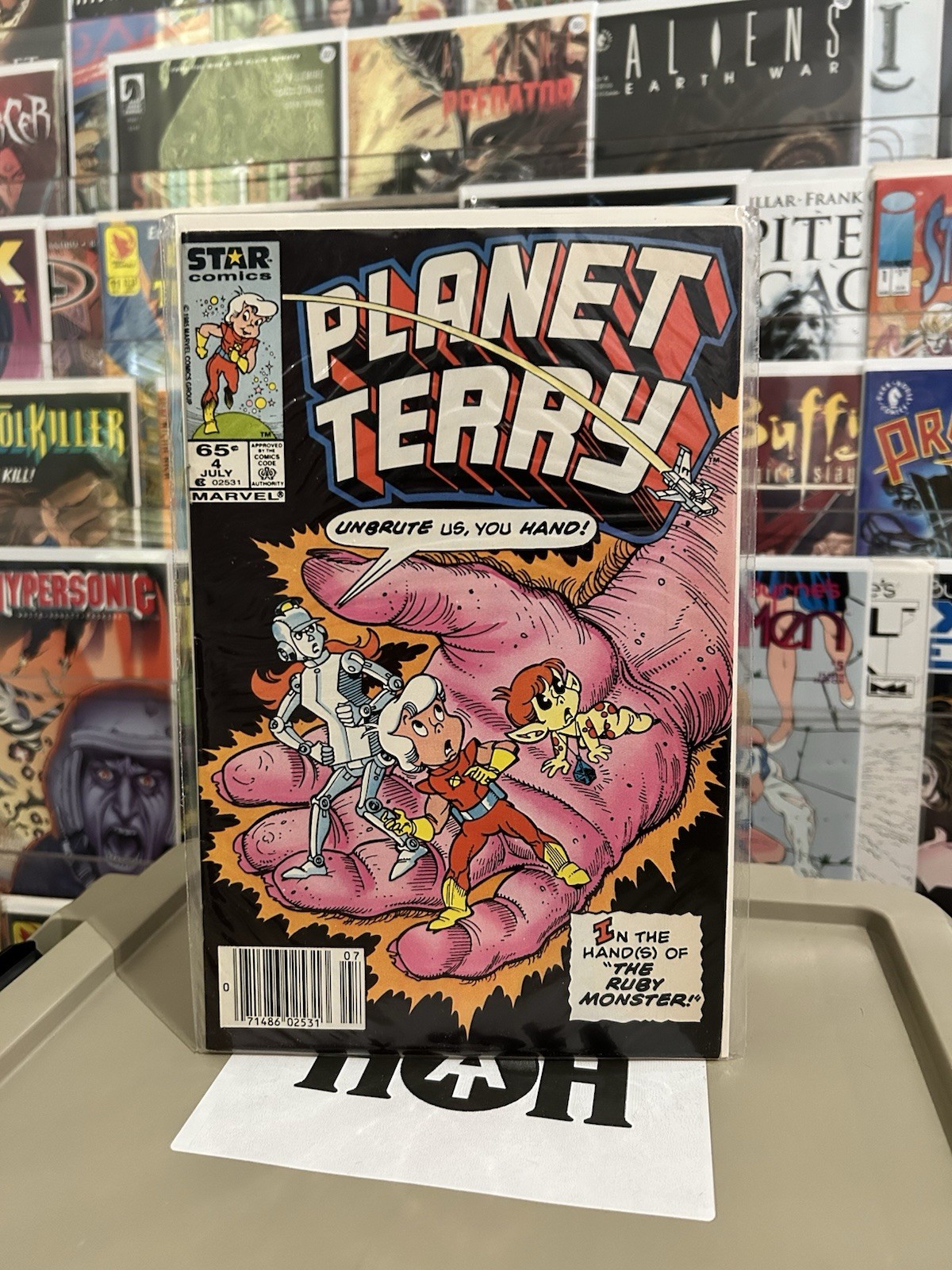 Planet Terry #4 1985 fumetto Star Comics vintage da collezione