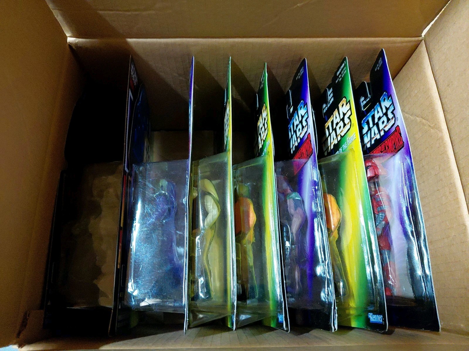 Kenner Star Wars vari anni 90 astuccio da 15 in scatola spedizione