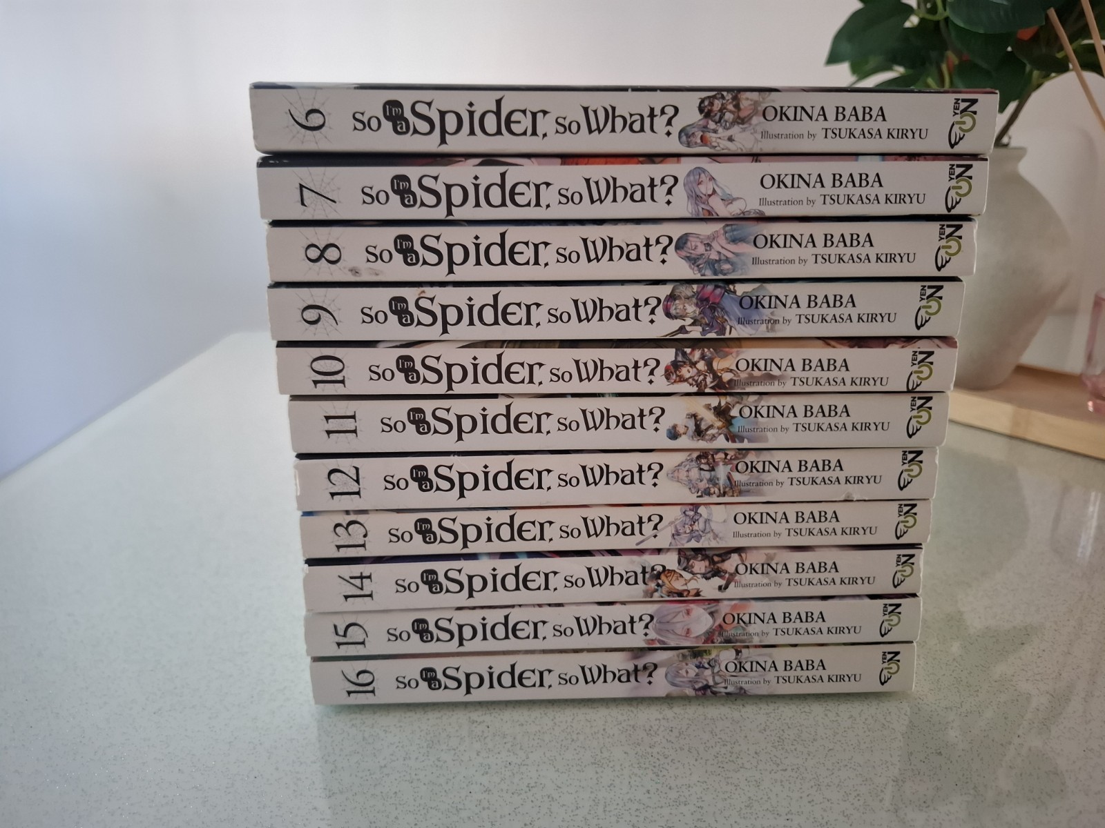 So I'm a Spider, So What?, Volumes 6-16 Light Novel Set English