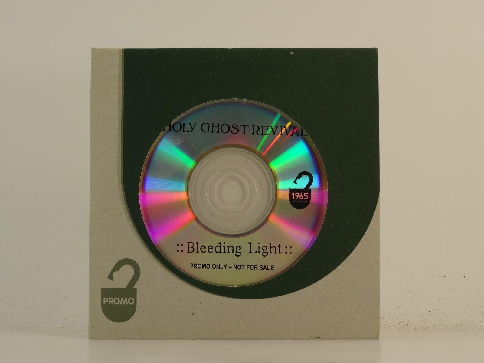 HOLY GHOST REVIVAL BLEEDING LIGHT (H1) 1 Track Promo CD Single including Card Sl