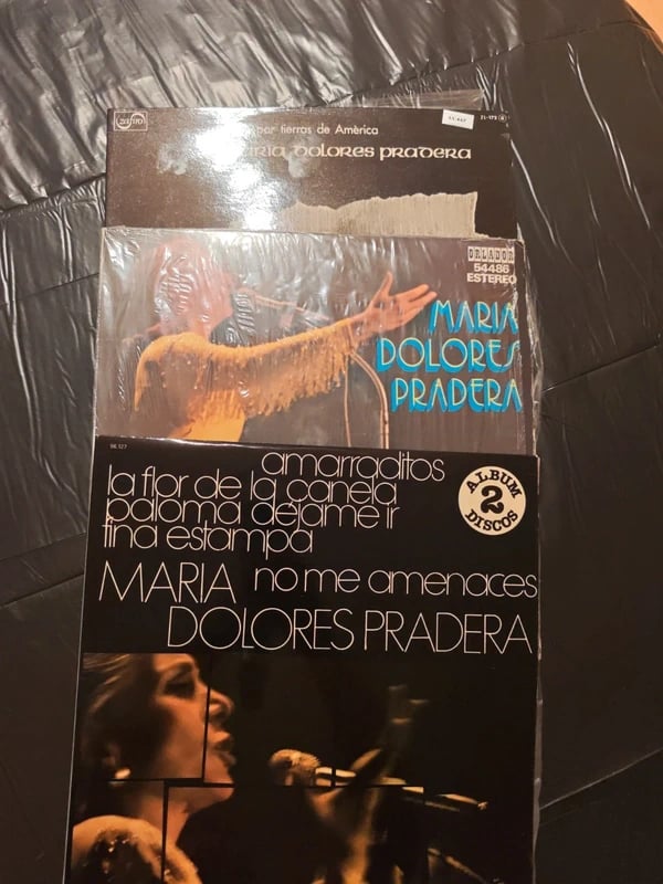 Lote 4 vinilos María Dolores Pradera – Vintage