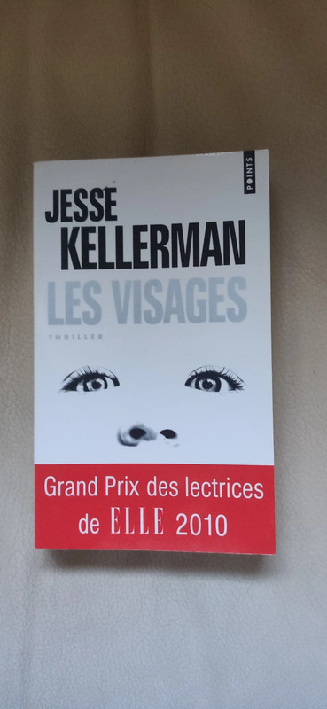 1 livre "Les visages" de Jesse Kellerman (Grand prix des lectrices de Elle 2010)