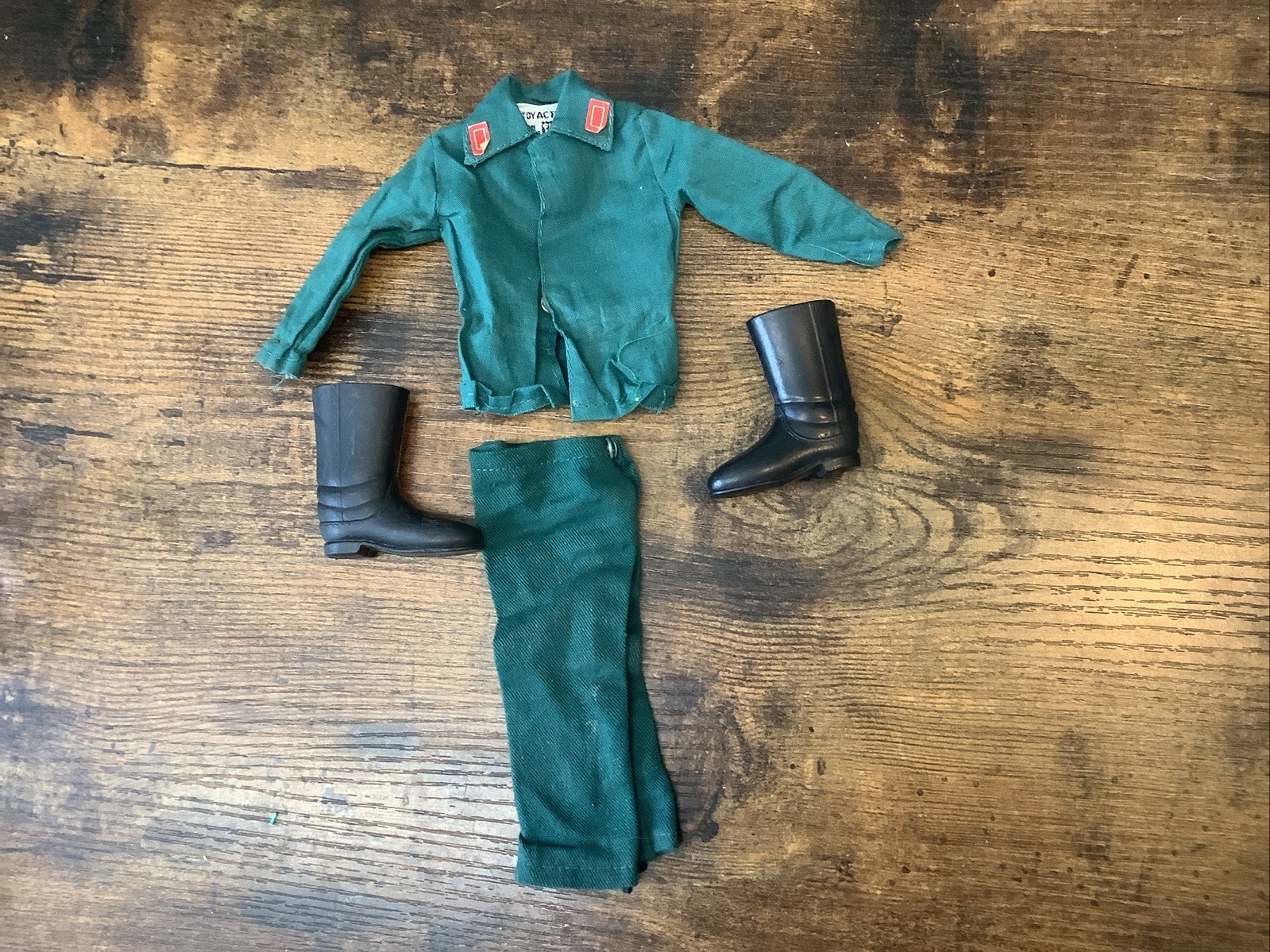 Abbigliamento comandante campo tedesco action man vintage