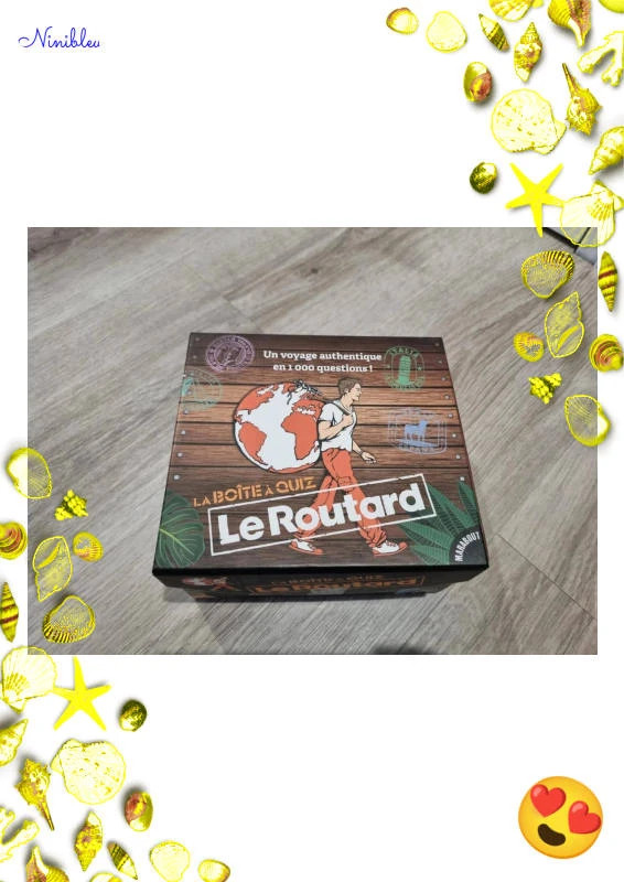 Boîte quiz le routard