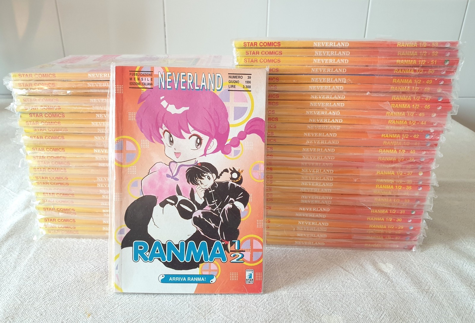 Ranma ½ - serie completa n.1/53 - Fumetto vintage Manga Japan Rumiko Takahashi