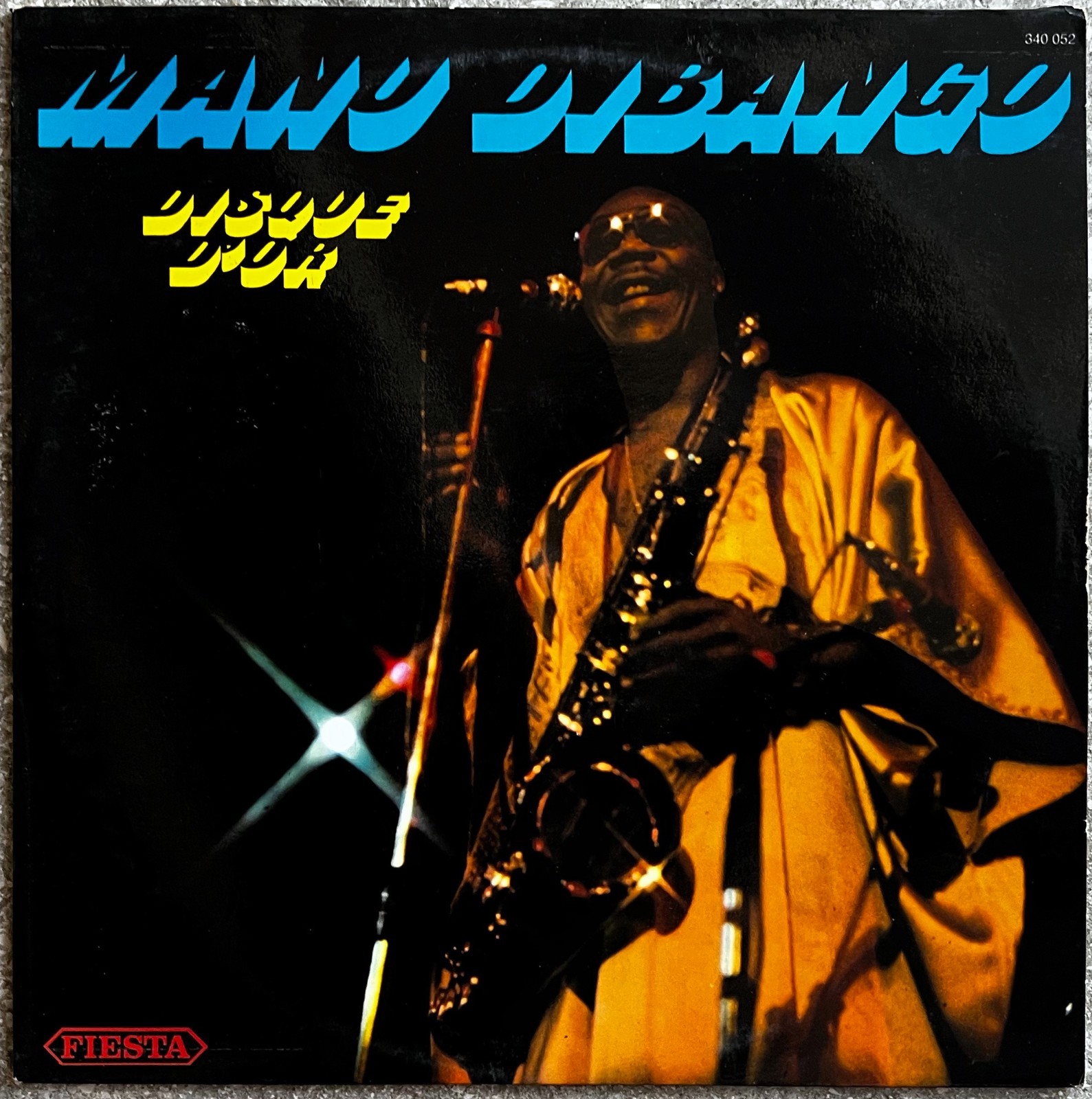 33t Manu Dibango - Disque d'Or - LP - 1977