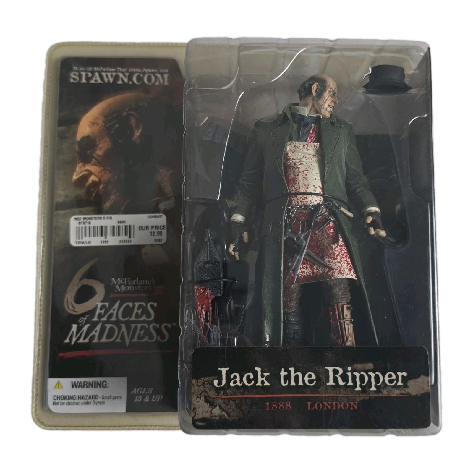 Modellino Jack Lo Squartatore McFarlane Monsters 6 Faces Of Madness nuovo sigillato