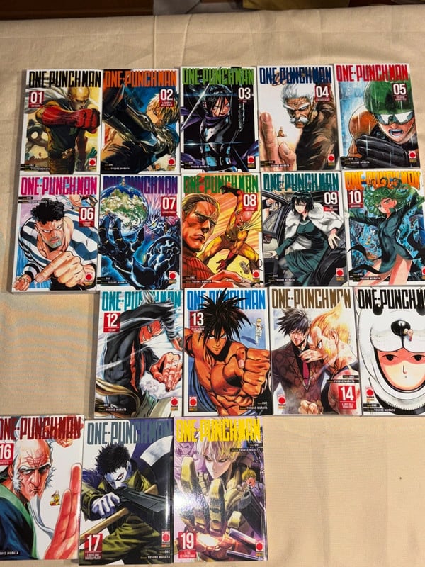 One punch man (vol 1-10+ 12-17+ 19)