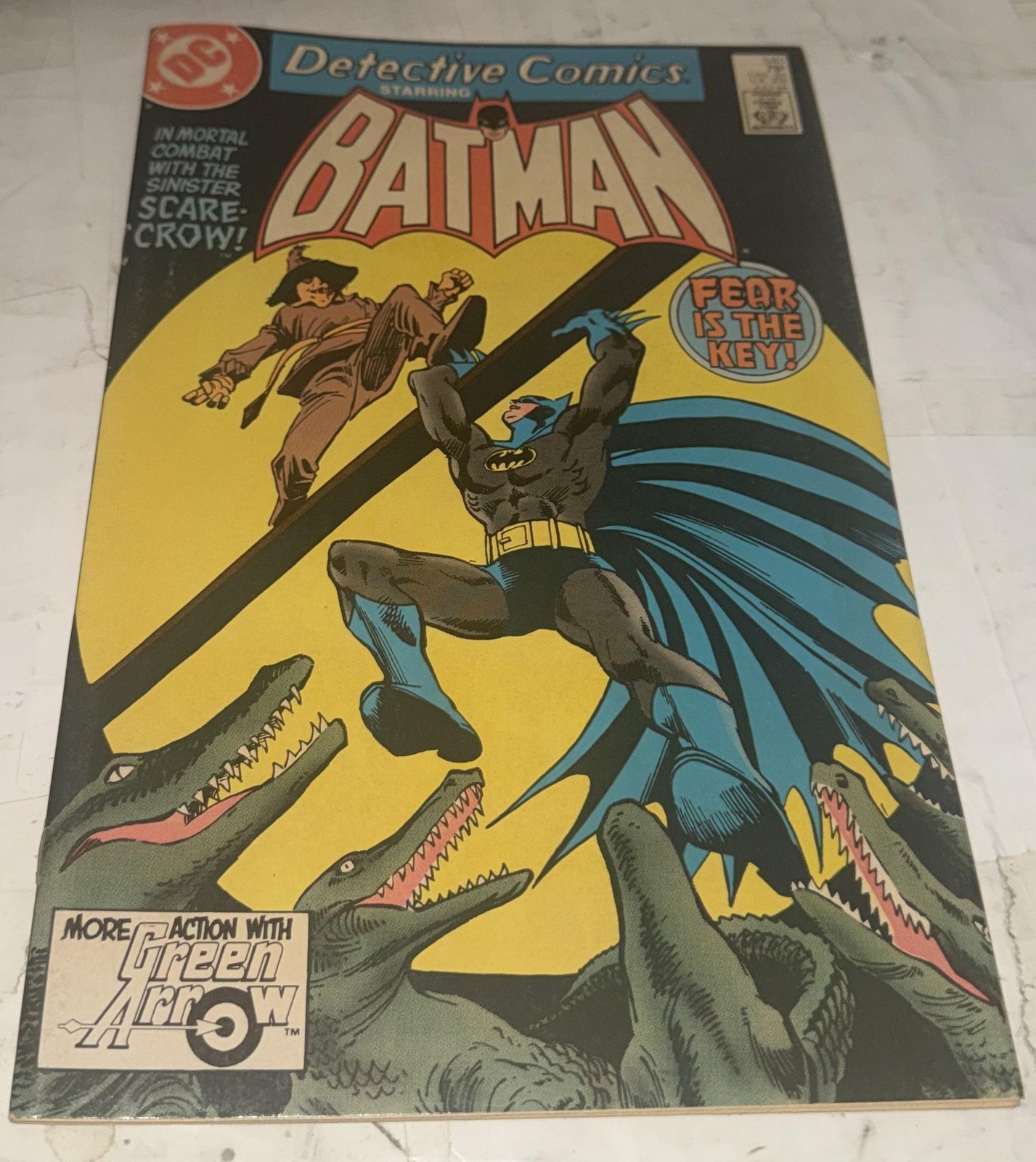 Detective Comics #540 1984 Batman - La paura è la chiave apparizione dello spaventapasseri