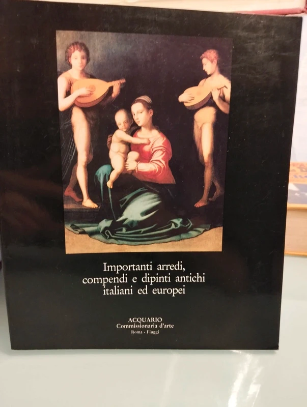 Catalogo importanti arredi e dipinti antichi acquario 1989