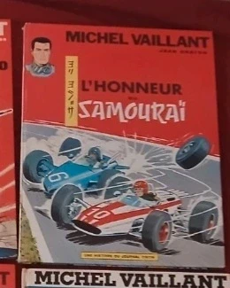 BD l'honneur du Samourai Michel Vaillant