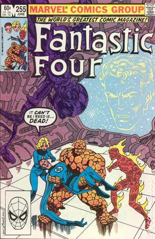 Fantastic Four #255 VG 1983 Stock Image Low Grade
