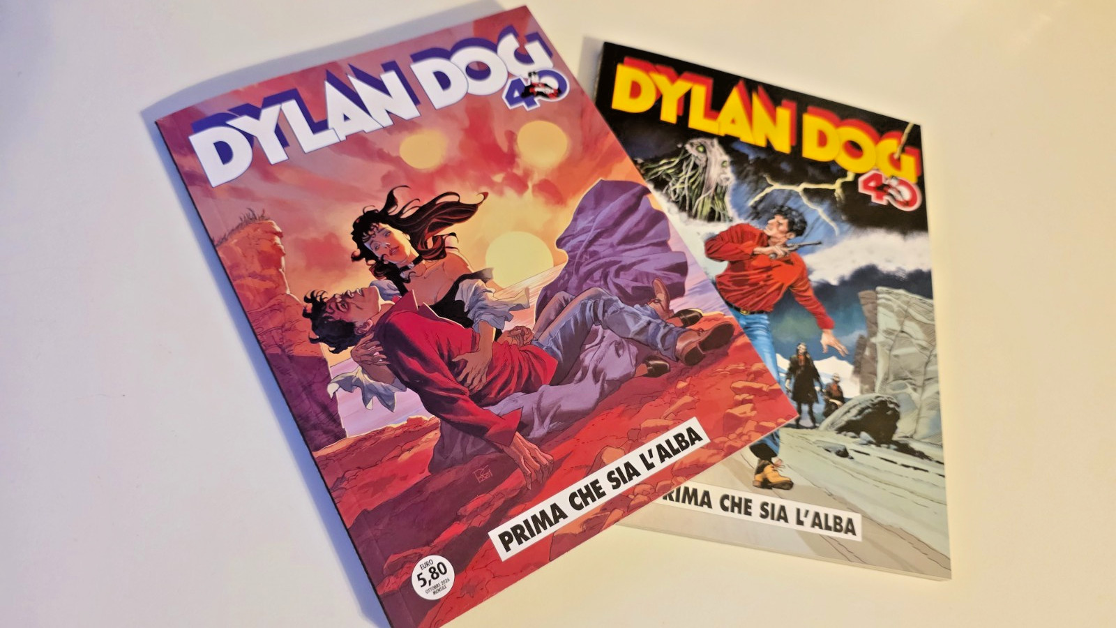 Dylan Dog 481 Prima che sia l'alba Variant Villa + Regular Cestaro Bonelli Nuovi