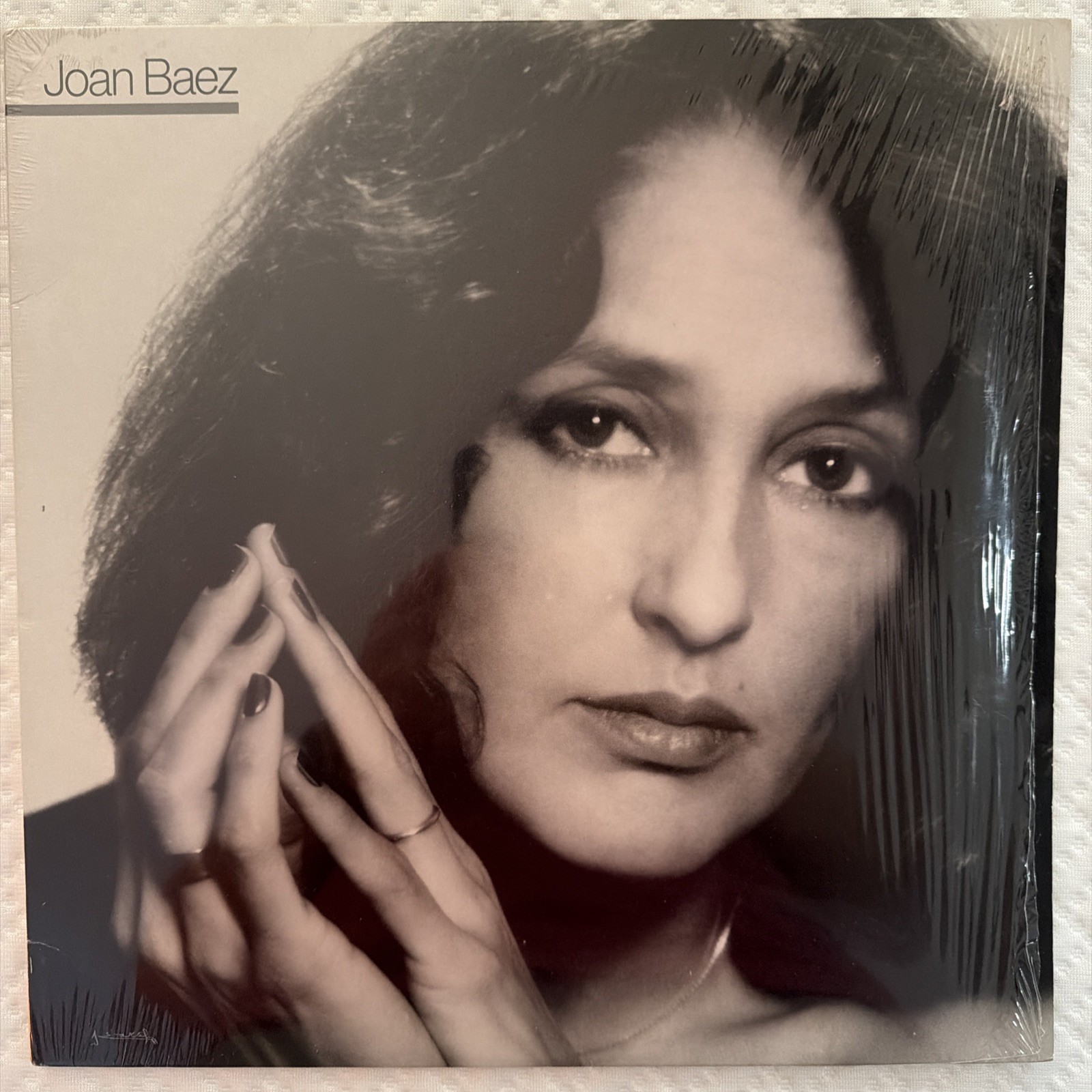 Joan Baez Honest Lullaby 1979 Portrait JR 35766 Terre Haute LP VG+/VG+ Shrink