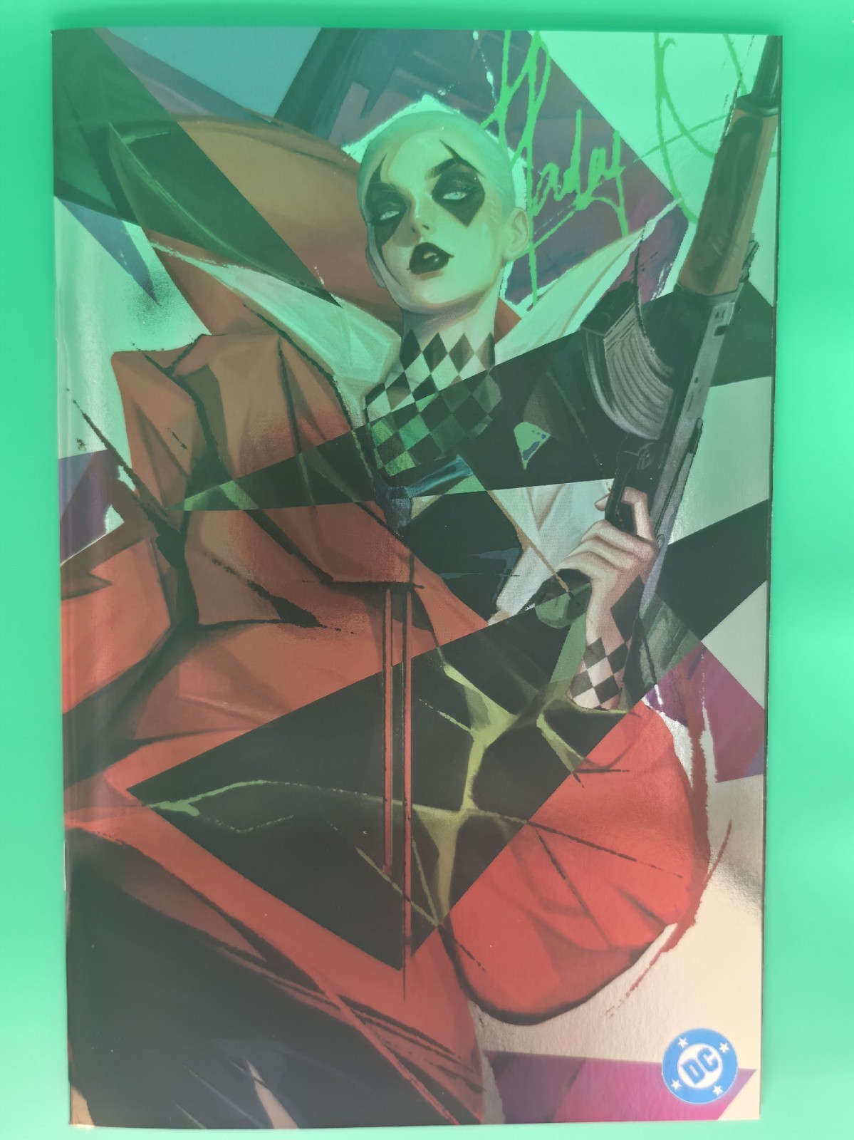 Absolute Batman #22 Muju Monster SDCC Virgin Foil Exclusive Variant Harley NM+