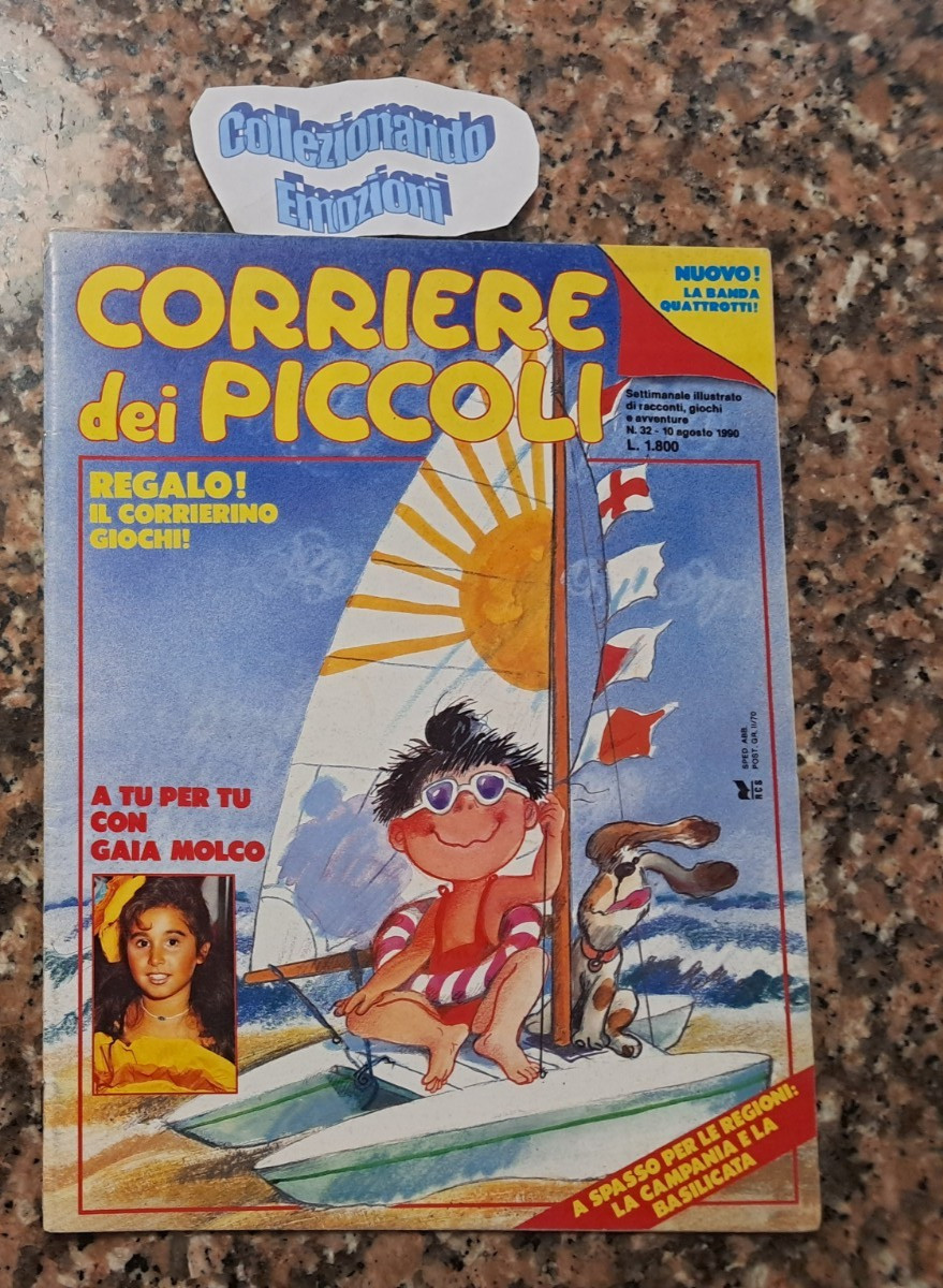 Corriere dei piccoli 32 1990-La Pimpa-Conte Dracula-Dott Dolittle