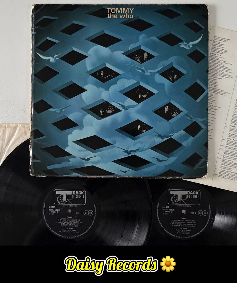 The Who - Tommy 1st UK Press w/*Laminated Sleeve* & *Lt Ed No. Insert*
