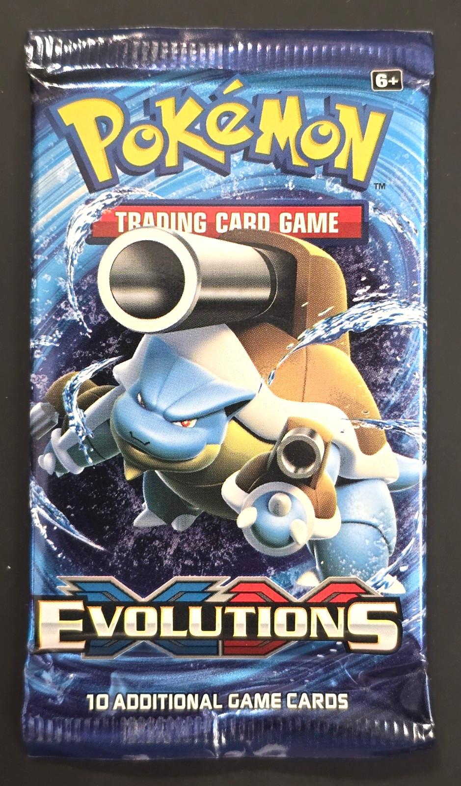 Pokémon XY EVOLUTIONS 10 Card Booster Pack BLASTOISE ART NUOVO/SIGILLATO 🍒