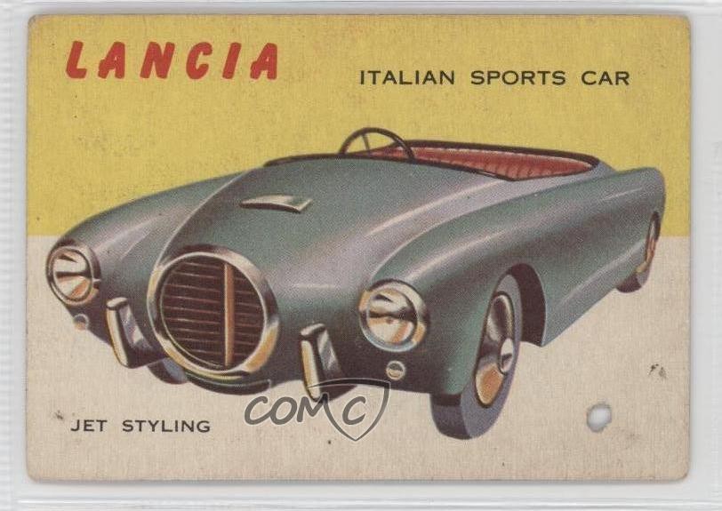 1954 Topps World on Wheels Lancia #10 0s4