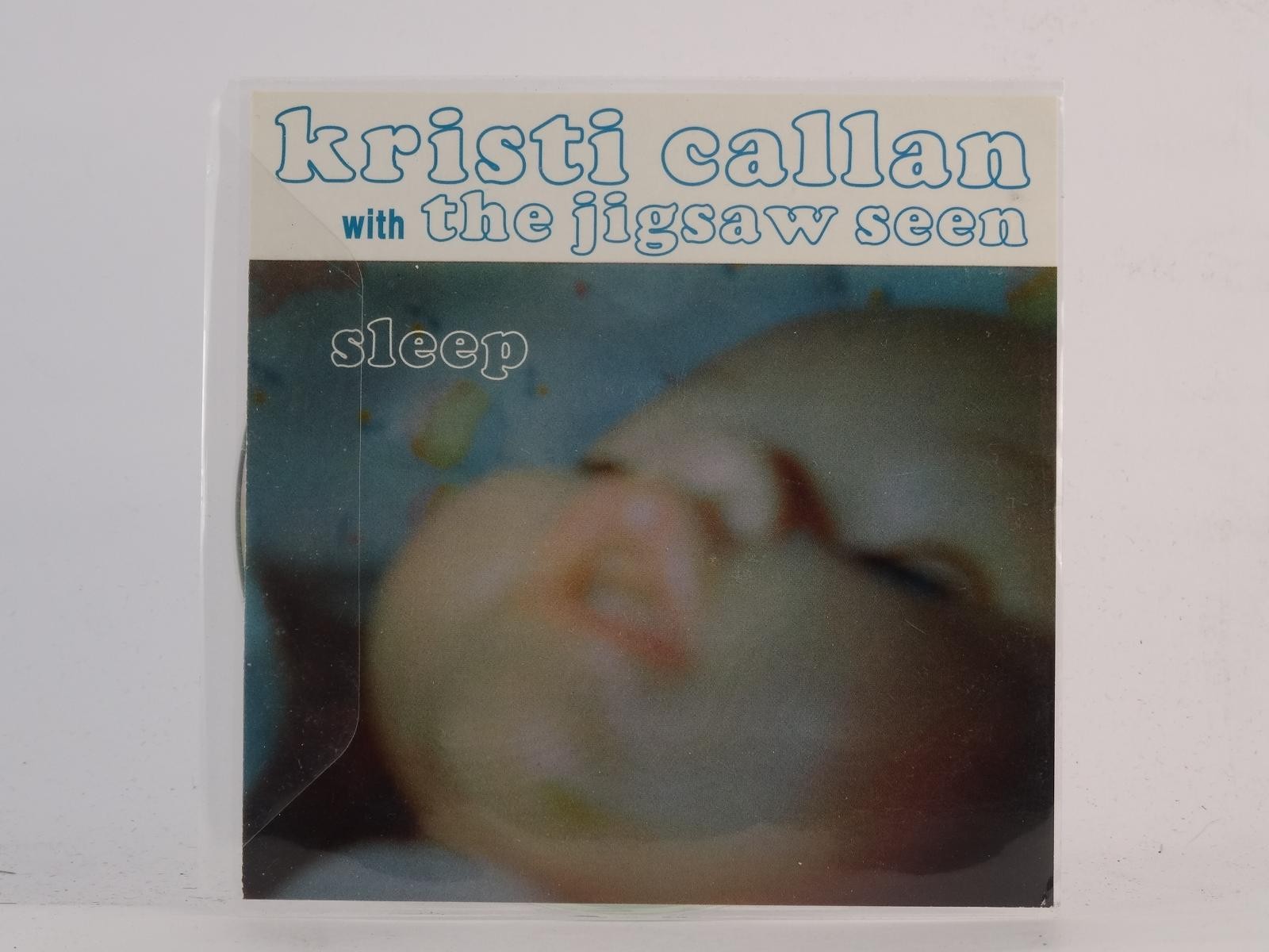 KRISTI CALLAN WITH THE JIGSAW SEEN SLEEP (E58) 2 Track Promo CD Single plus Pict