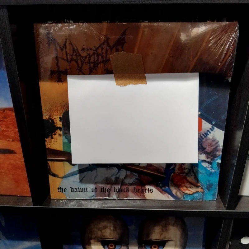 Mayhem vinyl lp met originele cover