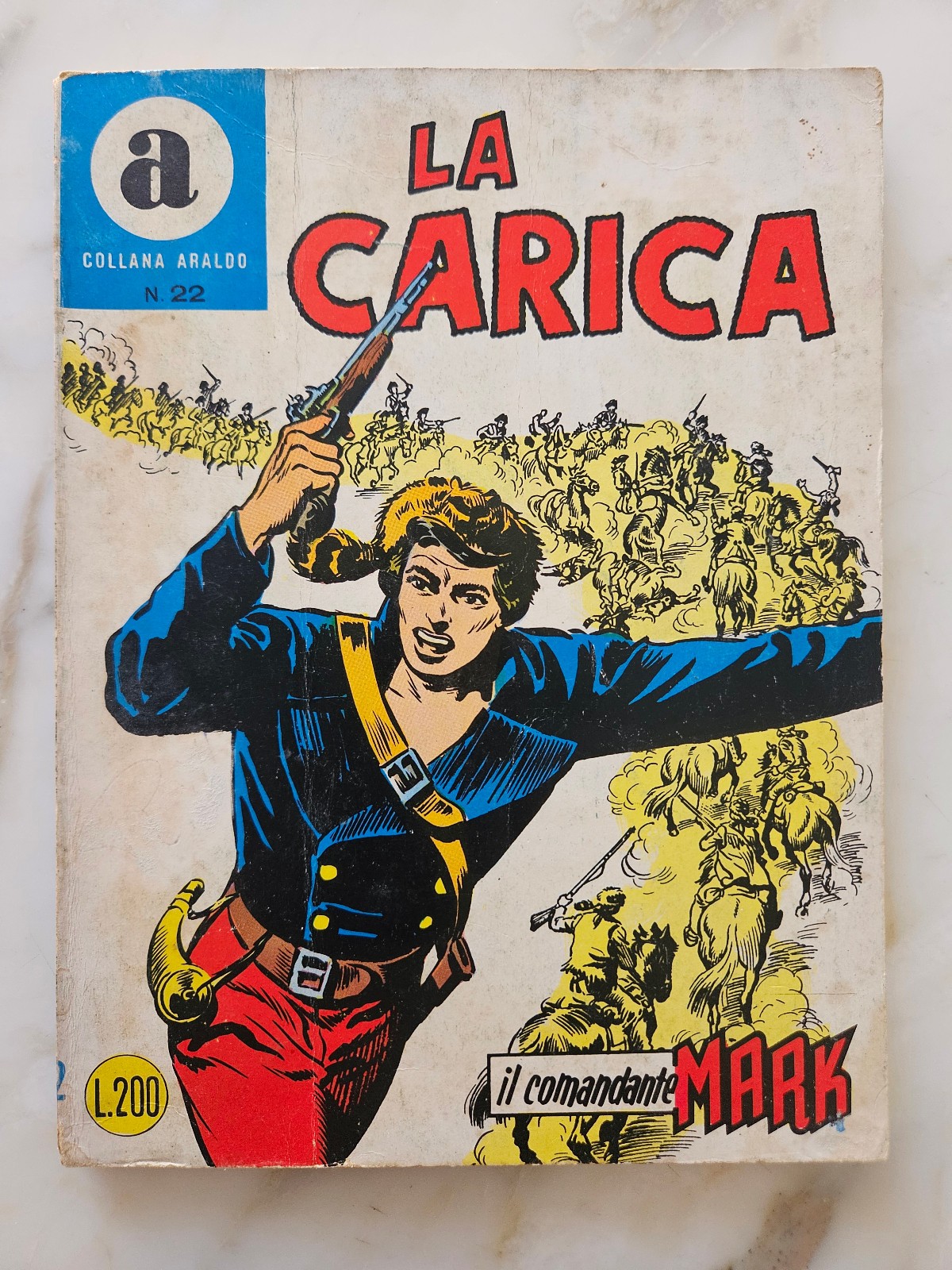 a) IL COMANDANTE MARK Collana ARALDO n.  22 - 1968 - ottimo