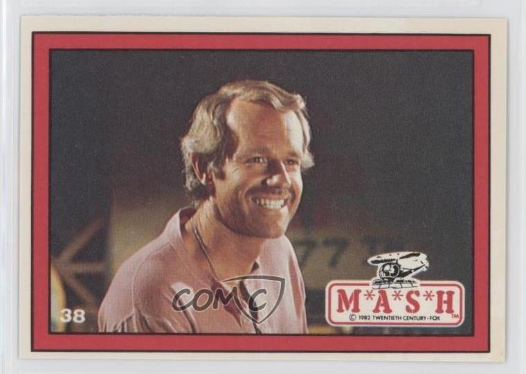 1982 Donruss M*A*S*H Mike Farrell come capitano BJ Hunnicutt #38 0b3