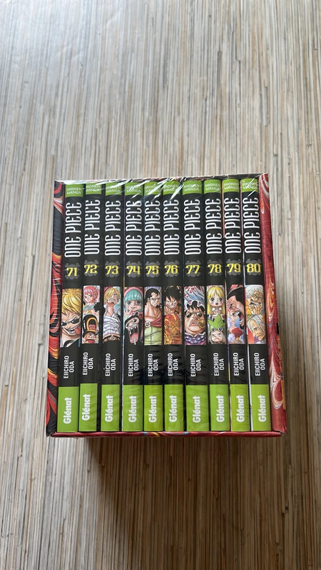 Coffret One Piece - Saga Dressrosa (Tomes 71 à 80)