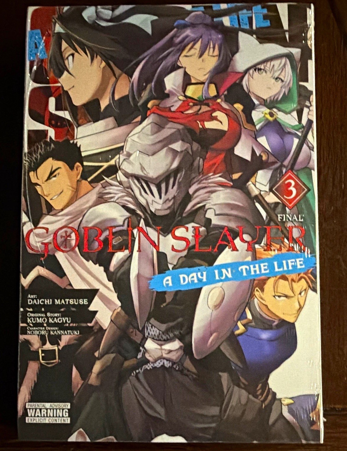 Goblin Slayer: A Day in the Life Vol 3 #3 Yen Press manga inglese copertina morbida