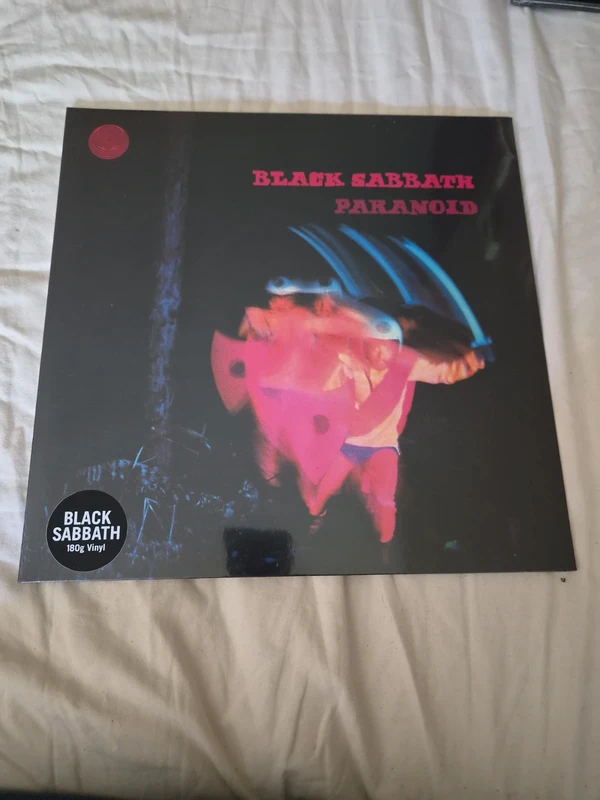 Black Sabbath paranoïa vinyle