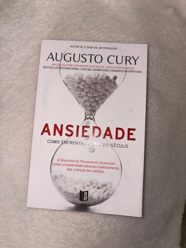 Livro ansiedade Augusto Cury