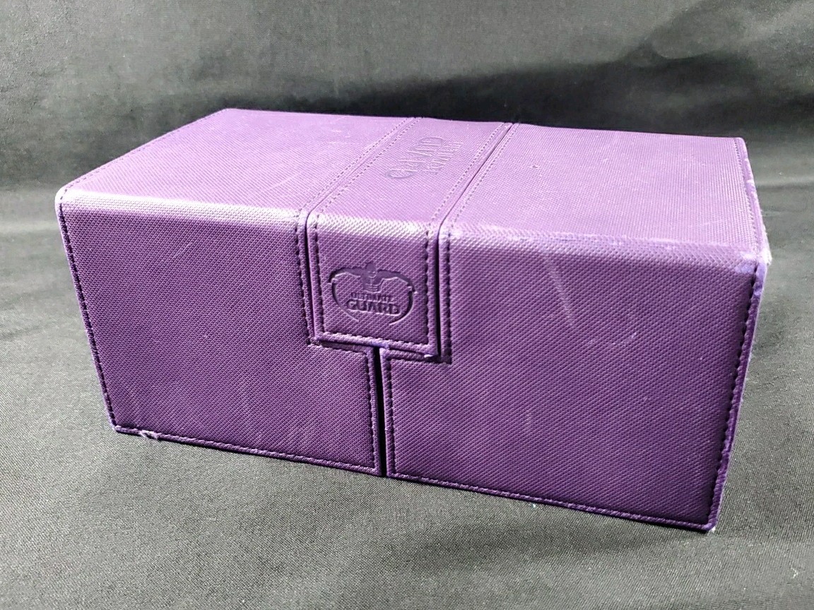 Ultimate Guard UGD011238 Twin Flip'n`Tray 200+ XenoSkin Monocolour Purple ''