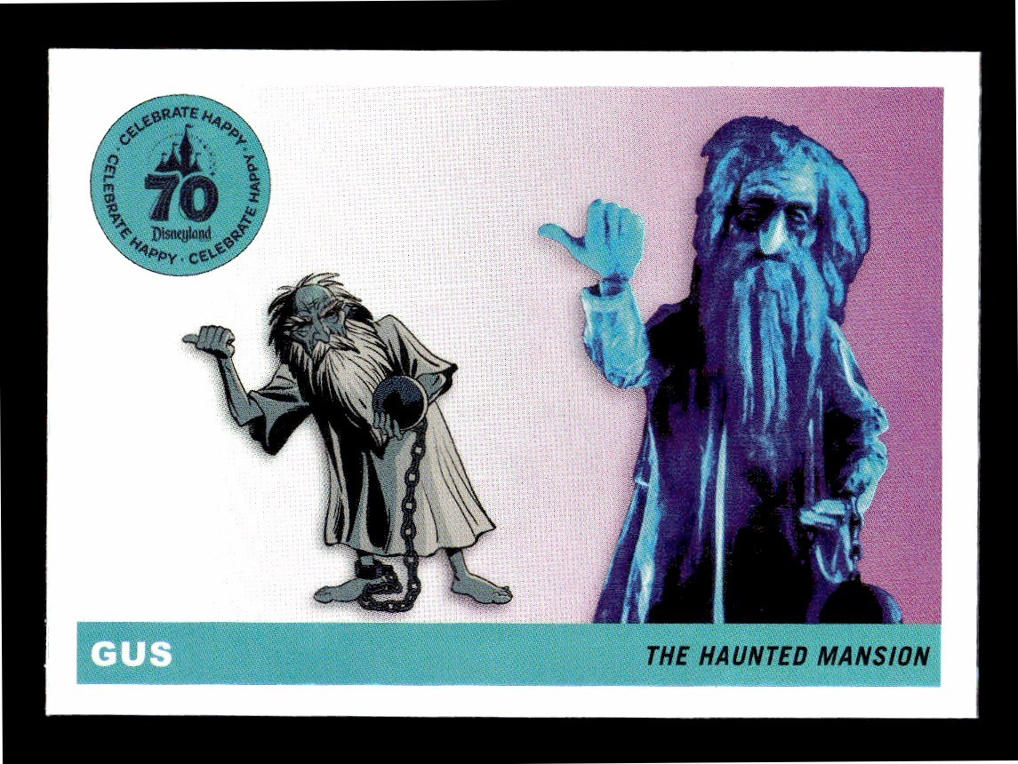 Gus #T55-24 2025 Topps Disneyland 70° anniversario quasi nuovo