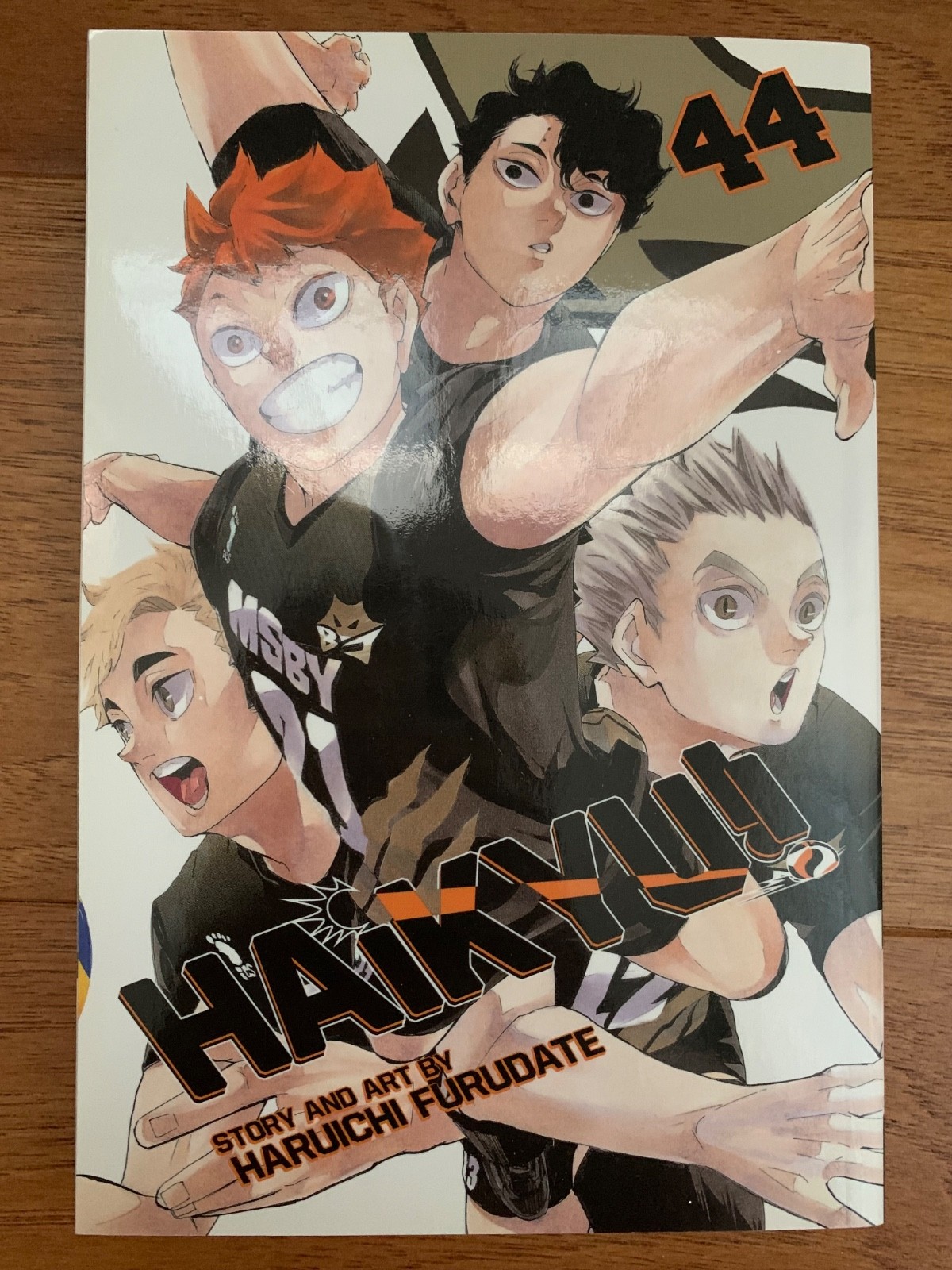 Haikyu!! Manga vol. 44 inglese (copertina tascabile, usato, usato delicatamente)