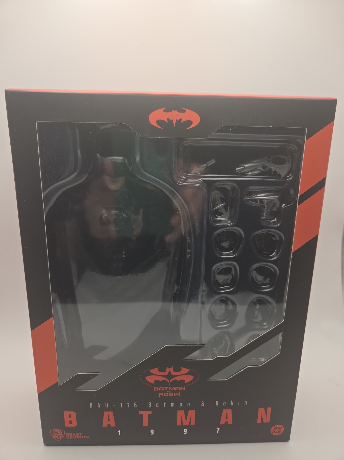 Beast Kingdom DAH-116 Batman & Robin 1997 George Clooney 1/9 figurina nuova con scatola sigillata