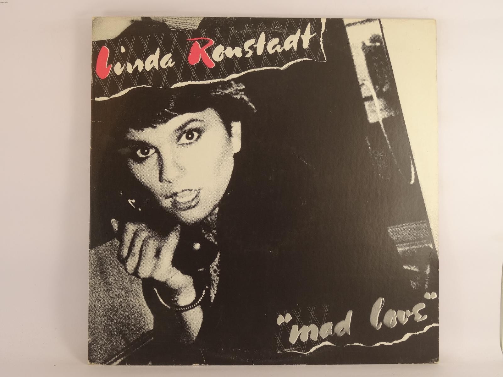 LINDA RONSTADT MAD LOVE (360) 10 Track LP including Picture Sleeve WARNER