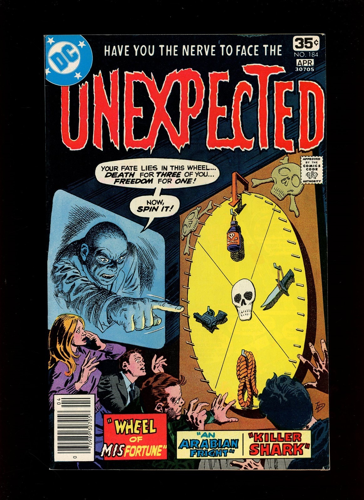 Unexpected #184 1978 FN/VF 7.0 High Definition Scans**