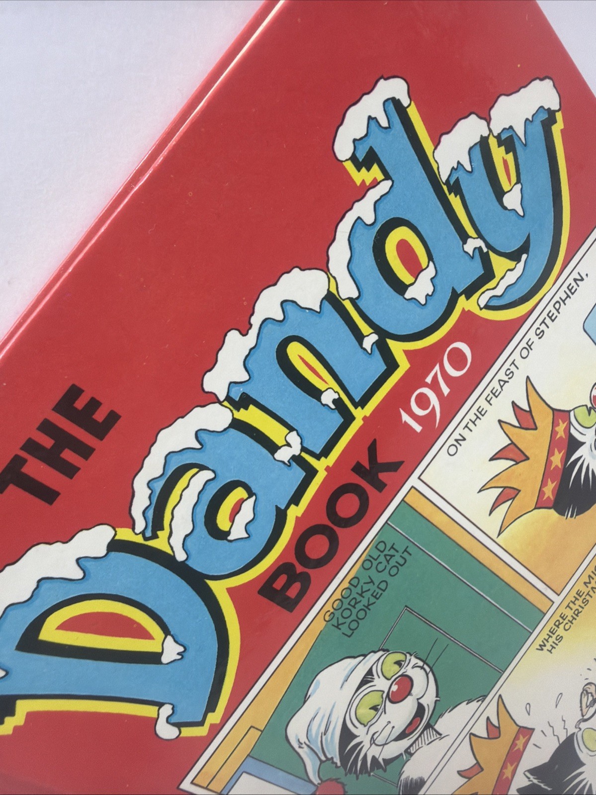 THE DANDY Book 1970 - Vintage 70s Christmas Annual  Desperate Dan EXCELLENT