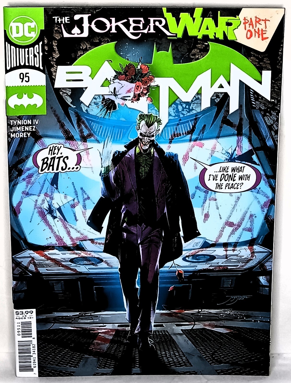 BATMAN #95 | Guerra del Joker Parte Uno | Jorge Jimenez Copertina A | DC Comics