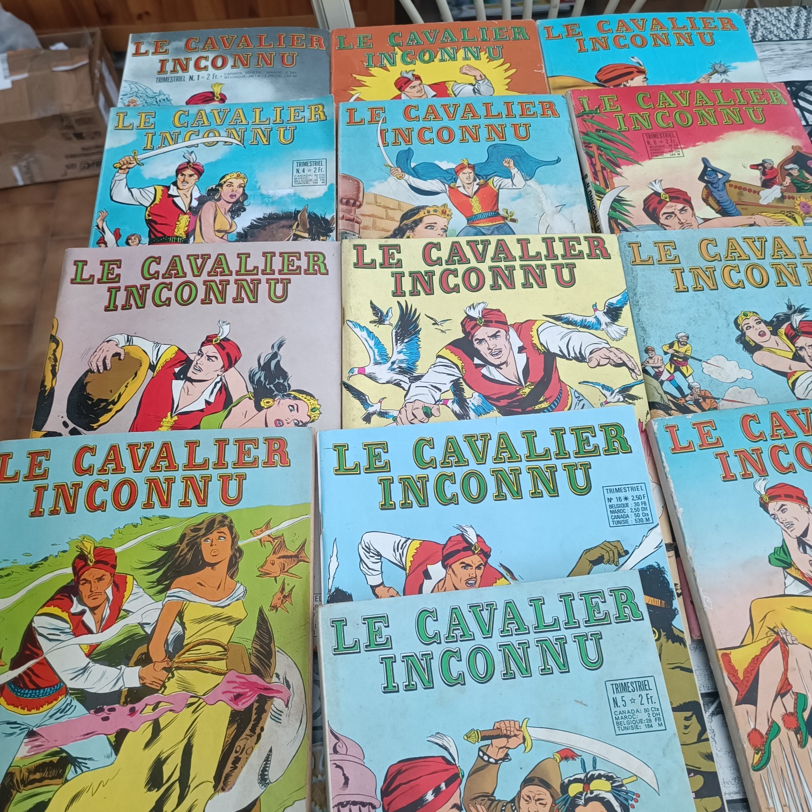 Le Cavalier Inconnu n°1 1956 trimestriel français Société Anonyme Générale