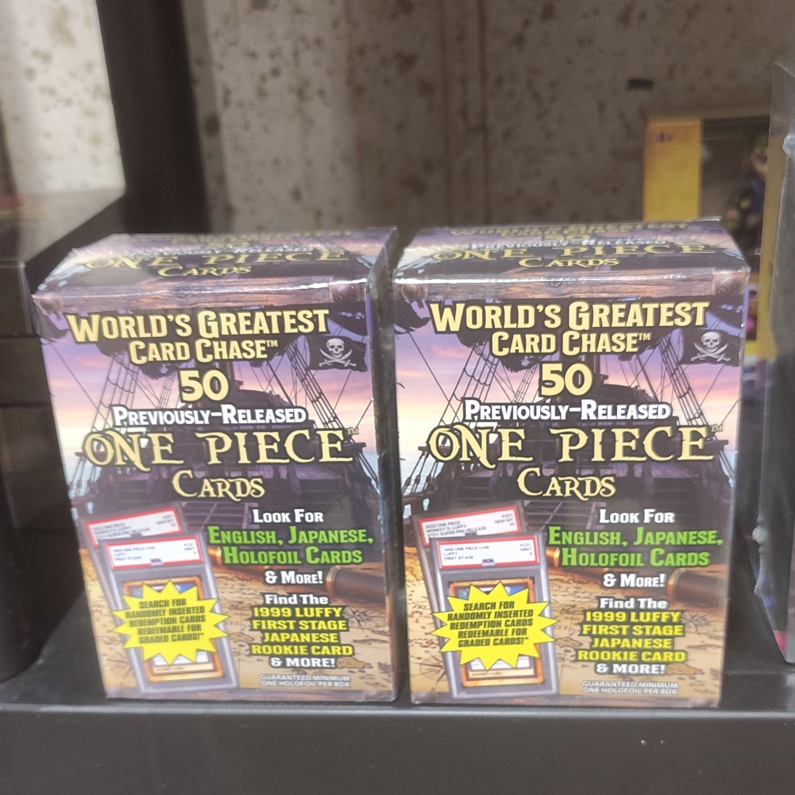 Sealed World's Greatest Card Chase Blaster Box One Piece English Japanese & More